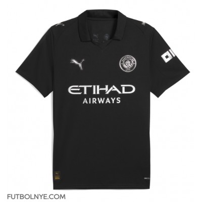 Camiseta Manchester City Rico Lewis #82 Visitante Equipación 2025-26 manga corta Camiseta Manchester City Rico Lewis #82 Visitante Equipación 2025-26 manga corta